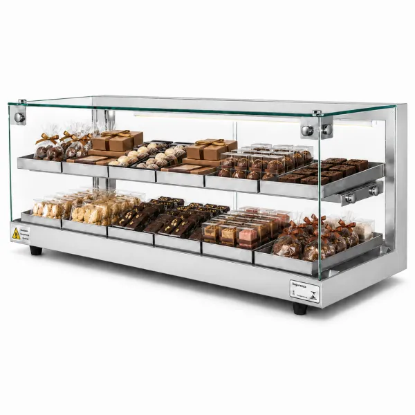 B-VND92 - Vitrine Neutra Beta Dupla 92cm ...