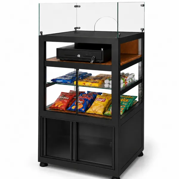 DBCX - Balcão Caixa 70cm Preto - 220V - O...