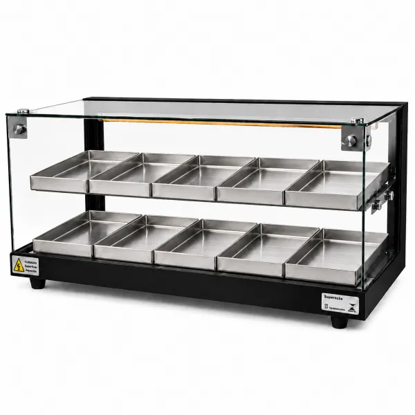 BD10 - Estufa Beta para salgados de 10 ba...