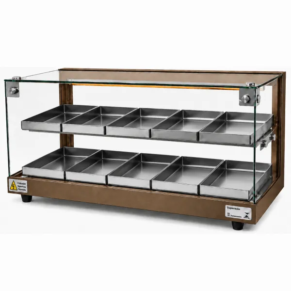 BD10 - Estufa Beta para salgados de 10 ba...