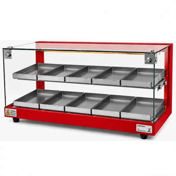 BD10 - Estufa Beta para salgados de 10 ba...