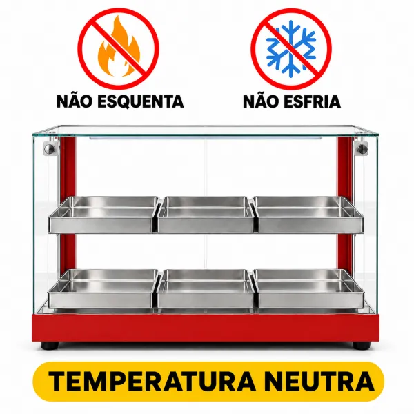 B-VND47 - Vitrine Neutra Beta Dupla 47cm ...