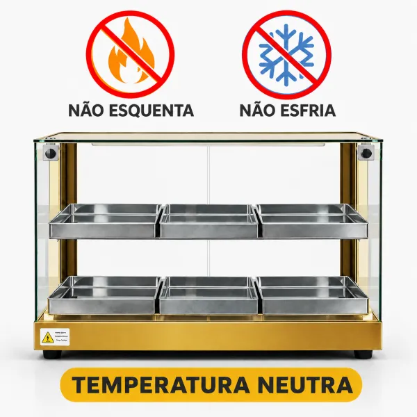 B-VND77 - Vitrine Neutra Beta Dupla 77cm ...