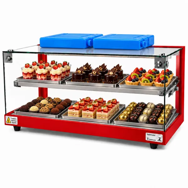 B-VFD77 - Vitrine fria Beta 77cm Dupla Ve...