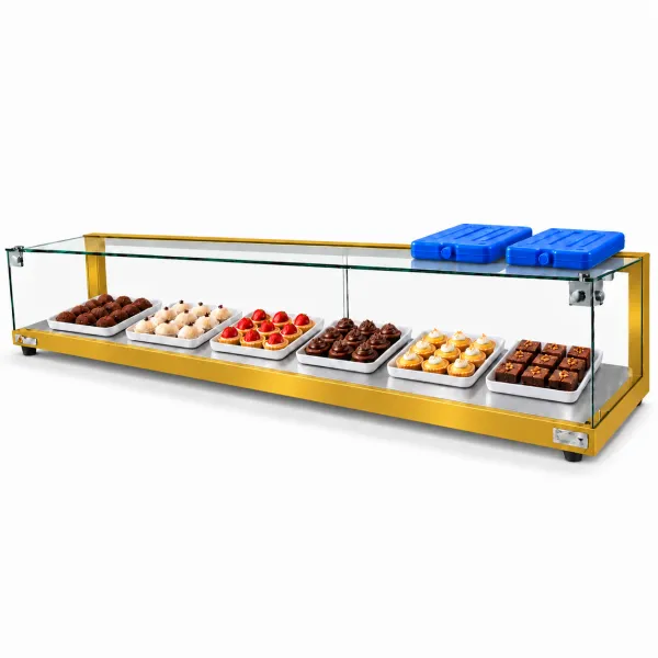 B-VF150 - Vitrine fria Beta 1,50m Rosa co...