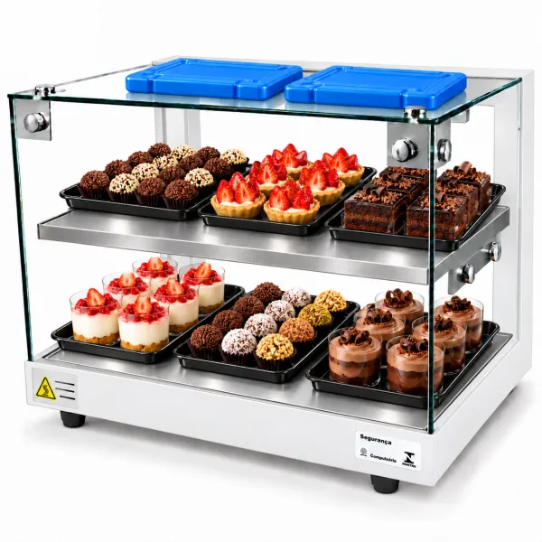 B-VFD47 - Vitrine fria Beta 47cm Dupla Ro...