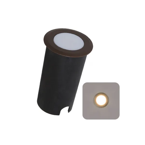 BALIZADOR 1,8W - MARROM CORTEN