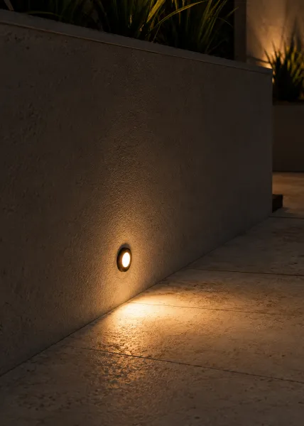 BALIZADOR 1,8W - MARROM CORTEN