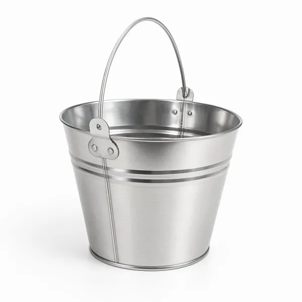 Balde de Leite Inox 5 Litros  Alta Durabi...