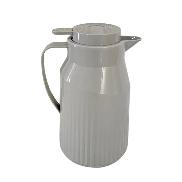 Garrafa Térmica 1L Cinza Claro Ampola Vid...