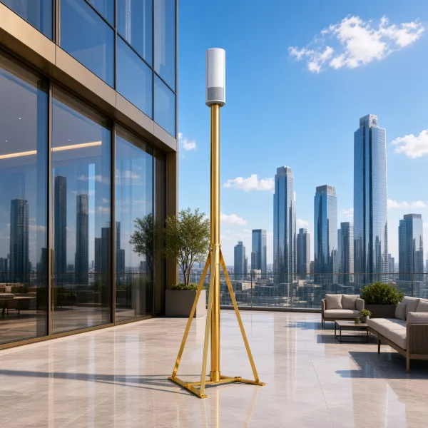 Base Mini Torre 60cm Antena TV e Internet...