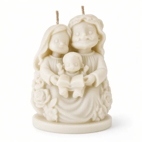 Vela Sagrada Família Religiosa Artesanal ...