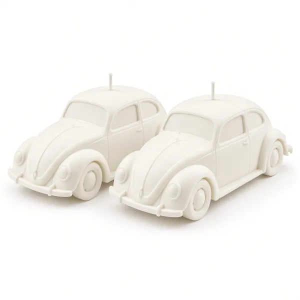 Kit 2 Velas Fusca Decorativas Artesanais ...