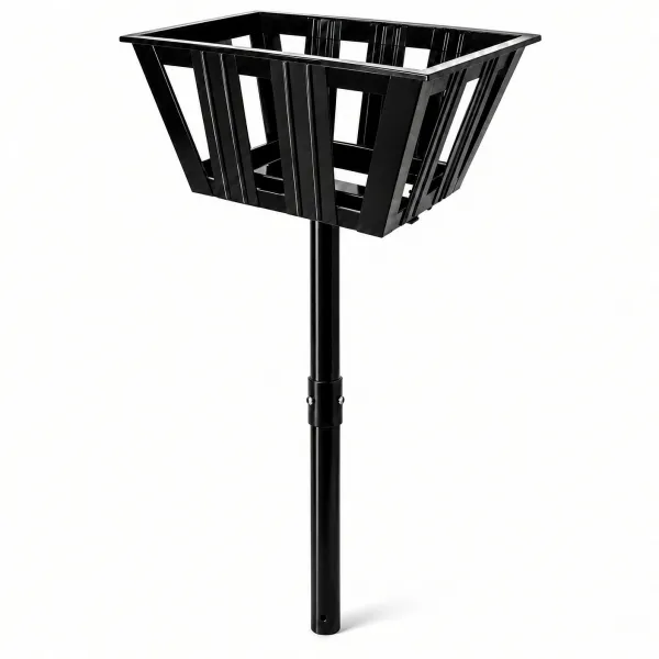 Lixeira de Calçada 45L com Pedestal para ...