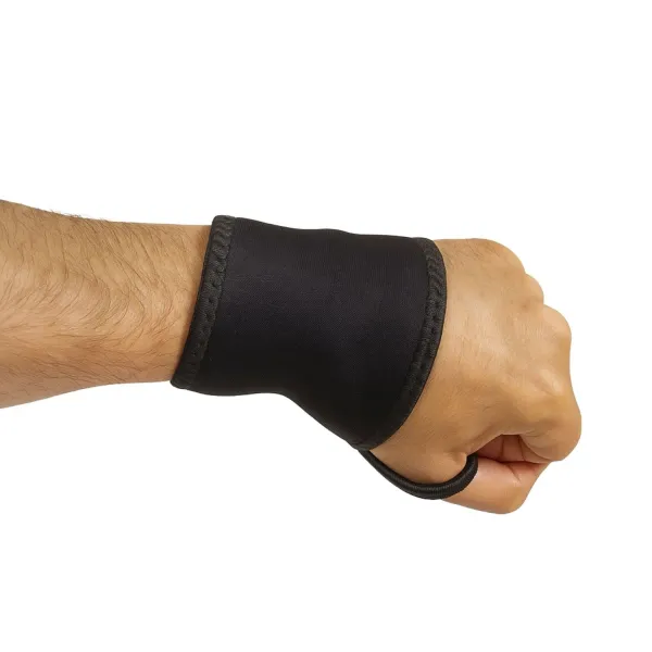 Munhequeira Ajustável em Neoprene Preta Y...