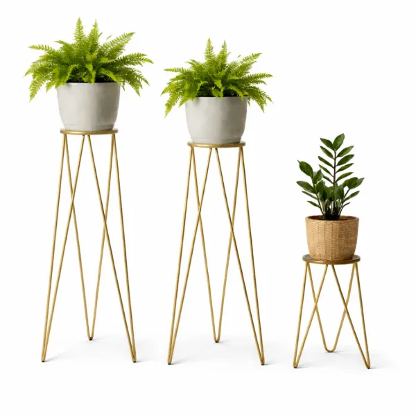 Kit Suporte Tripé para Vasos e Plantas 2 ...