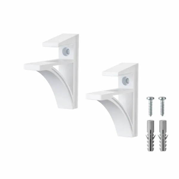 Kit 2 Suportes Prateleira 15mm MDF MDP Br...