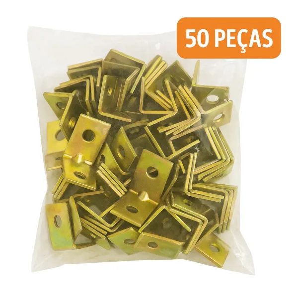 Suporte Cantoneira L 25x25 Móveis Pratele...