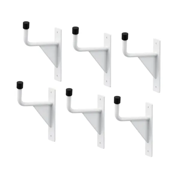 Kit 6 Suportes Multiuso de Parede 60Kg (c...