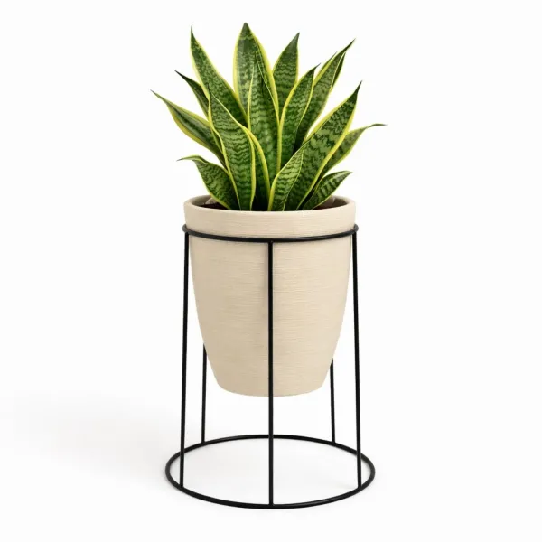 Suporte para Plantas de Chão Ferro 50cm P...