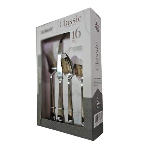 Jogo de Talheres Classic 16 Peças Aço Ino...