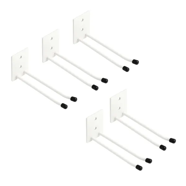 Kit 5 Suportes De Parede 30cm Pendurar Ca...