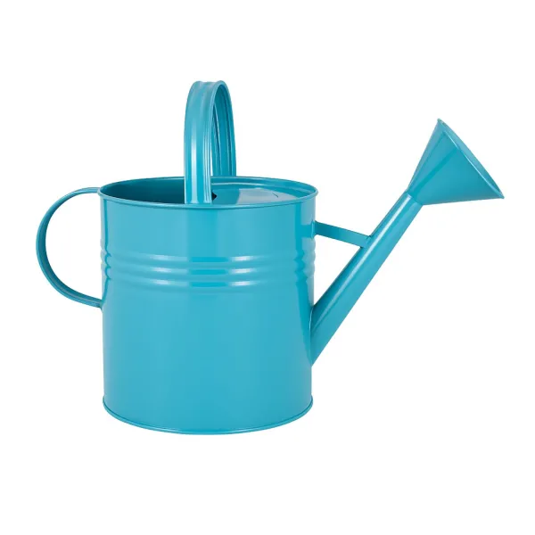 Regador Azul Galvanizado 9 Litros  Alta D...