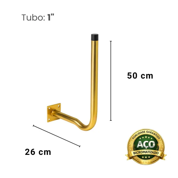 Suporte de Parede 50 cm para Antena TV Di...