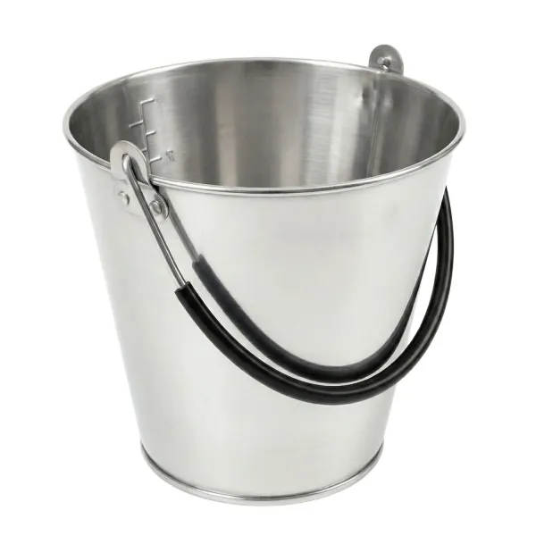 Balde Inox Oval 8 Litros  Para Ordenha, Á...