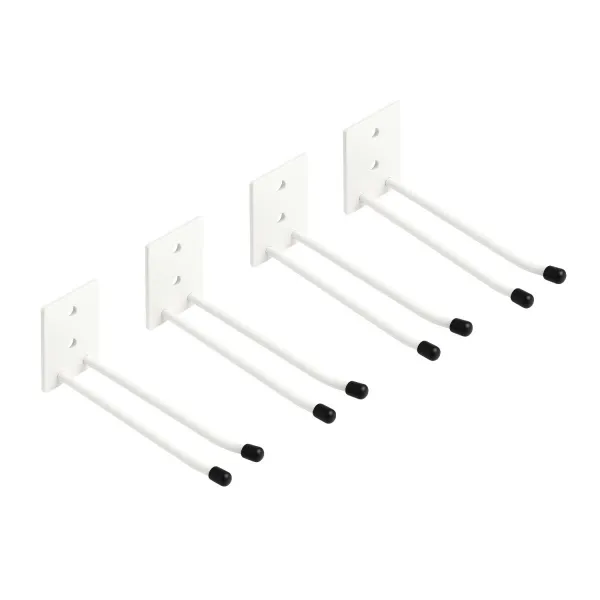 Kit 4 Suportes De Parede 30cm Pendurar Ca...