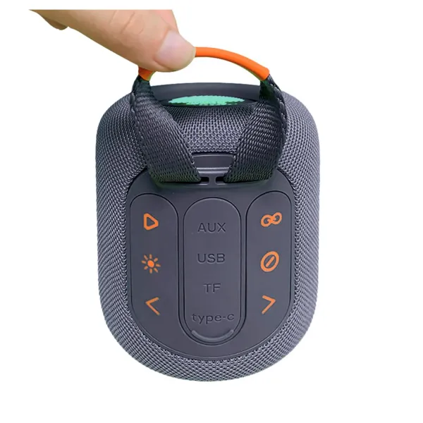 Caixa de Som Portátil Bluetooth TWS IPX5 ...