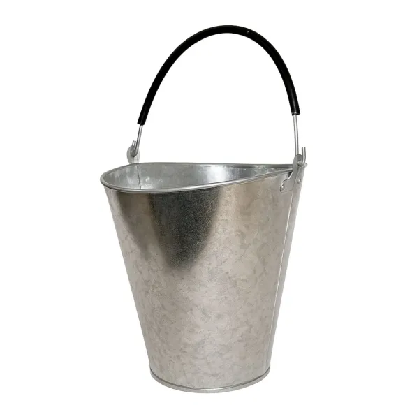 Balde Oval Galvanizado 8 Litros  Alta Dur...