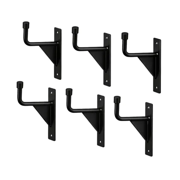Kit 6 Suportes Multiuso de Parede 60Kg (c...