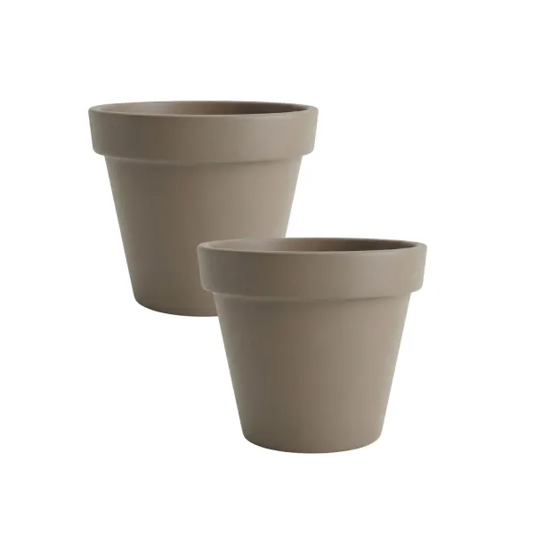 Kit 2 Vasos Cuia 15cm Baixo Para Orquídea...