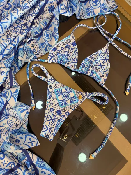 Biquíni Trança Azulejo Português
